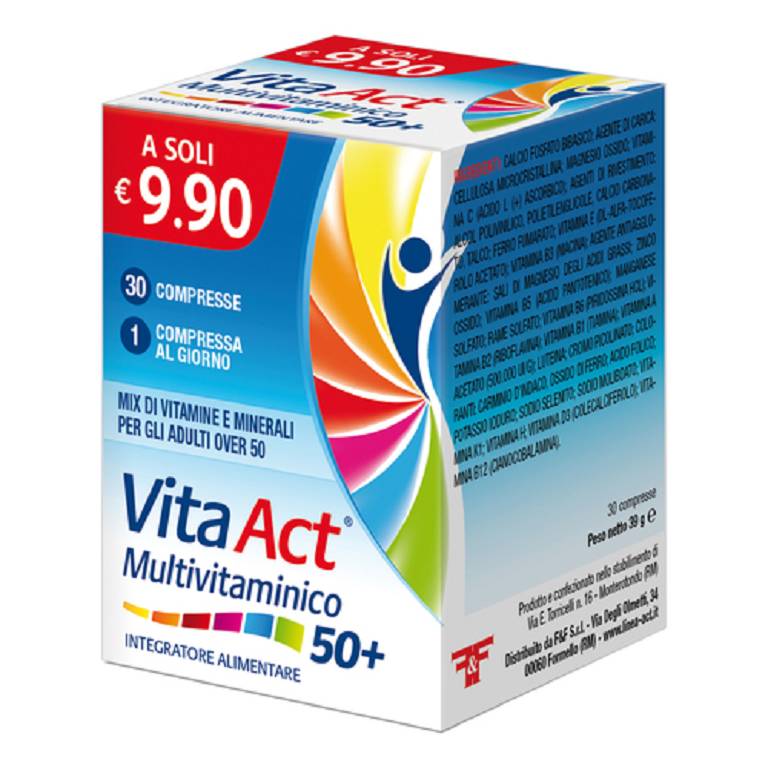 MULTIVITAMINICO ACT 50+ 30CPR